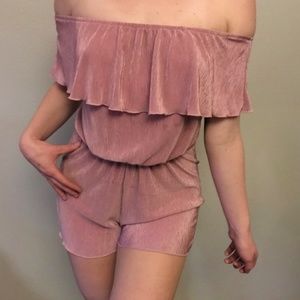 Adorable Baby Pink Romper 🦄